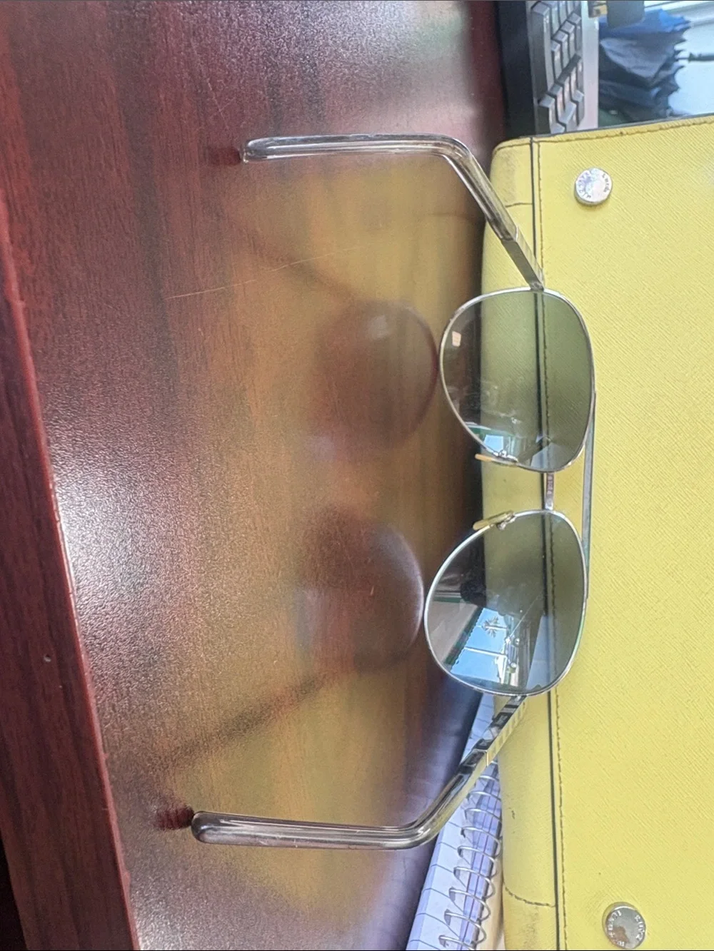 Louis Vuitton Brown Gradient Lens Aviator Sunglasses